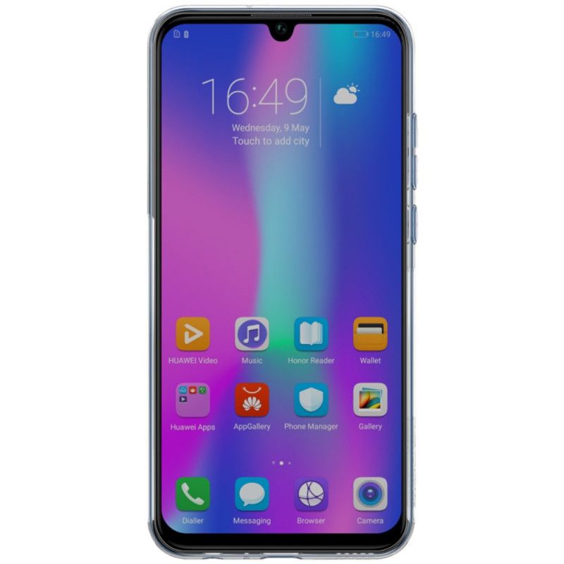 Etui Honor 10 Lite Przezroczysty Nillkin