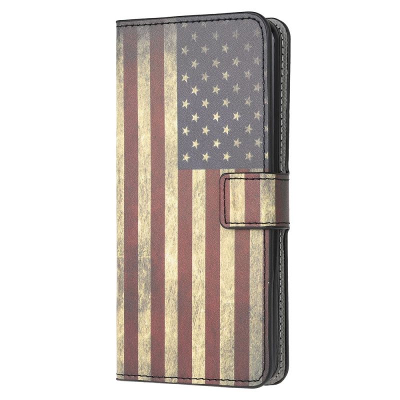 Etui Folio Samsung Galaxy M51 Flaga Amerykańska