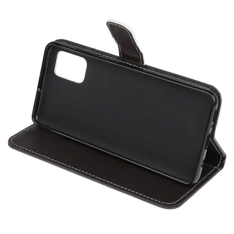 Etui Folio Samsung Galaxy M51 Lampart Ze Stringami