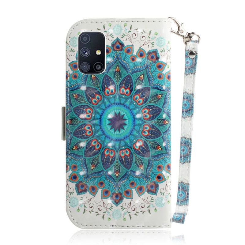 Etui Folio Samsung Galaxy M51 Mistrzowska Mandala Ze Stringami Etui Ochronne