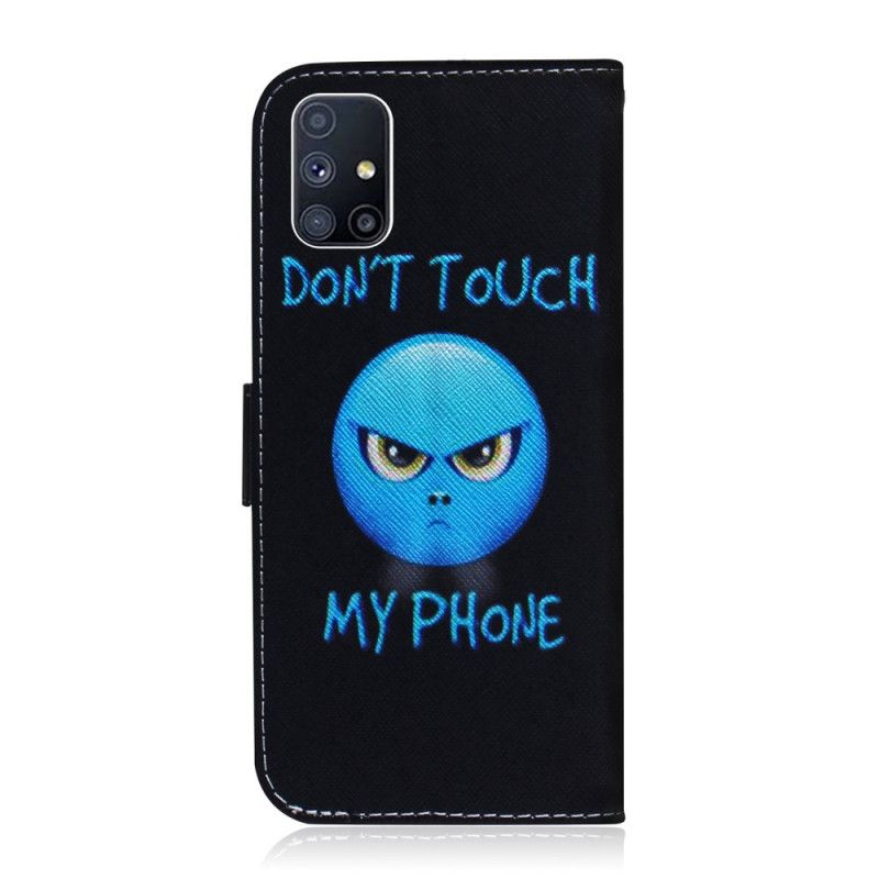 Etui Folio Samsung Galaxy M51 Telefon Z Emoji Etui Ochronne