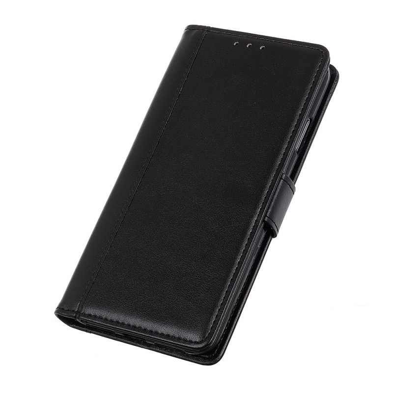 Etui Folio Samsung Galaxy M51 Zielony Czarny Elegancki Styl Skóry Etui Ochronne