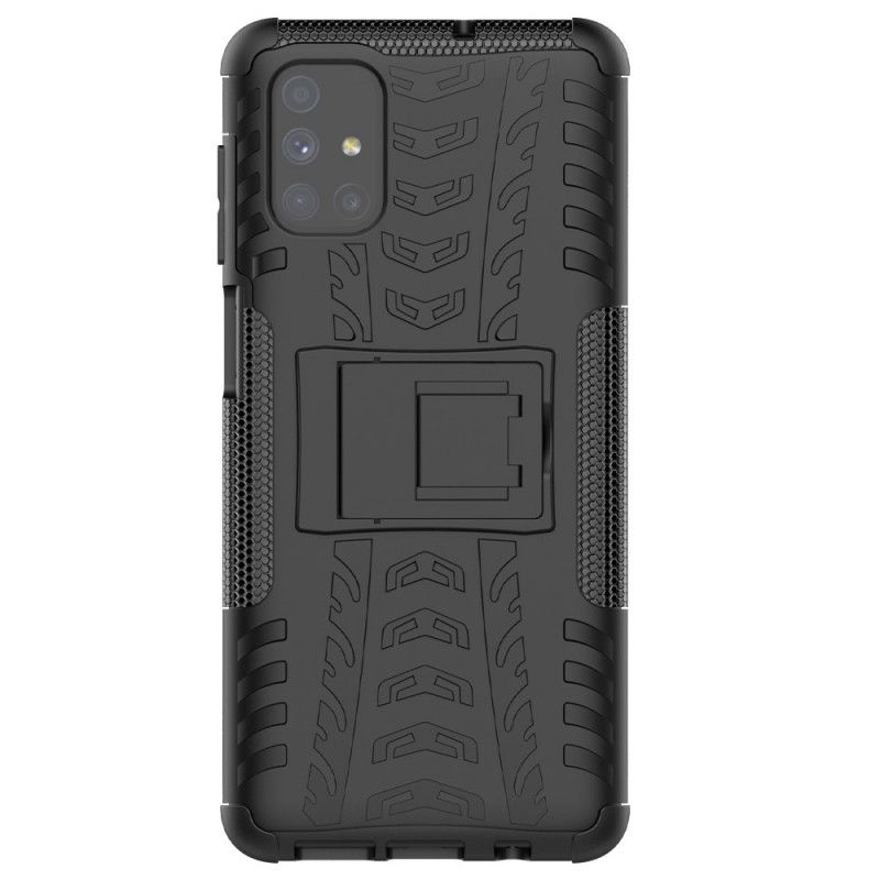 Etui Samsung Galaxy M51 Biały Czarny Ultra Odporny Plus