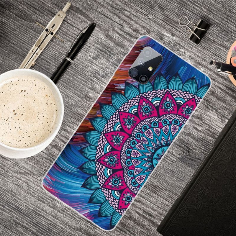 Etui Samsung Galaxy M51 Kolorowa Mandala