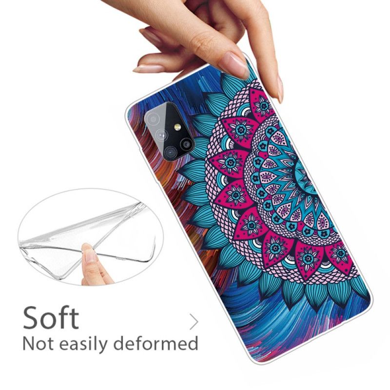 Etui Samsung Galaxy M51 Kolorowa Mandala