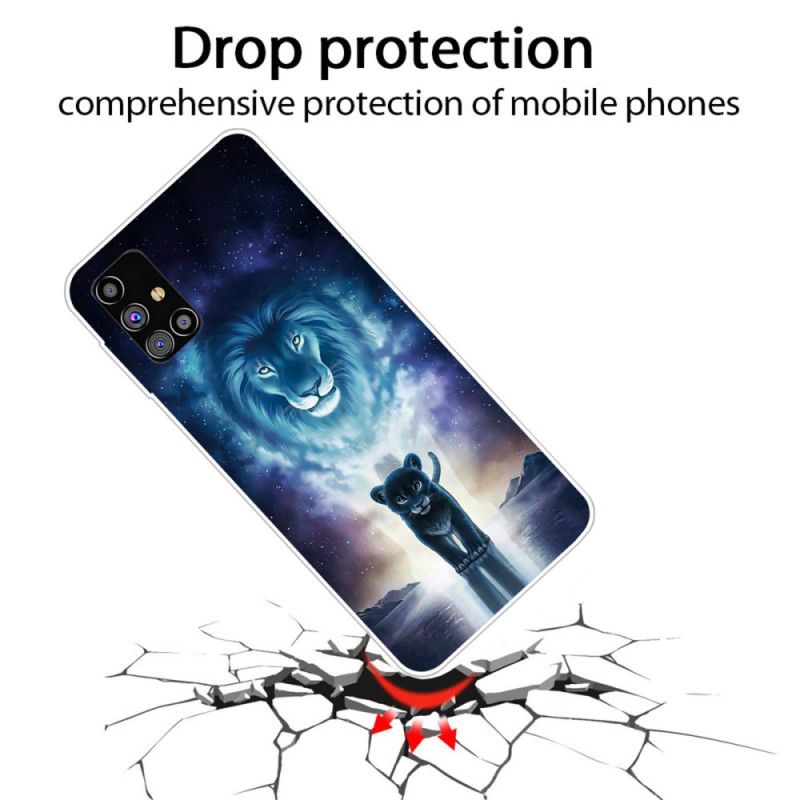 Etui Samsung Galaxy M51 Lwiątko