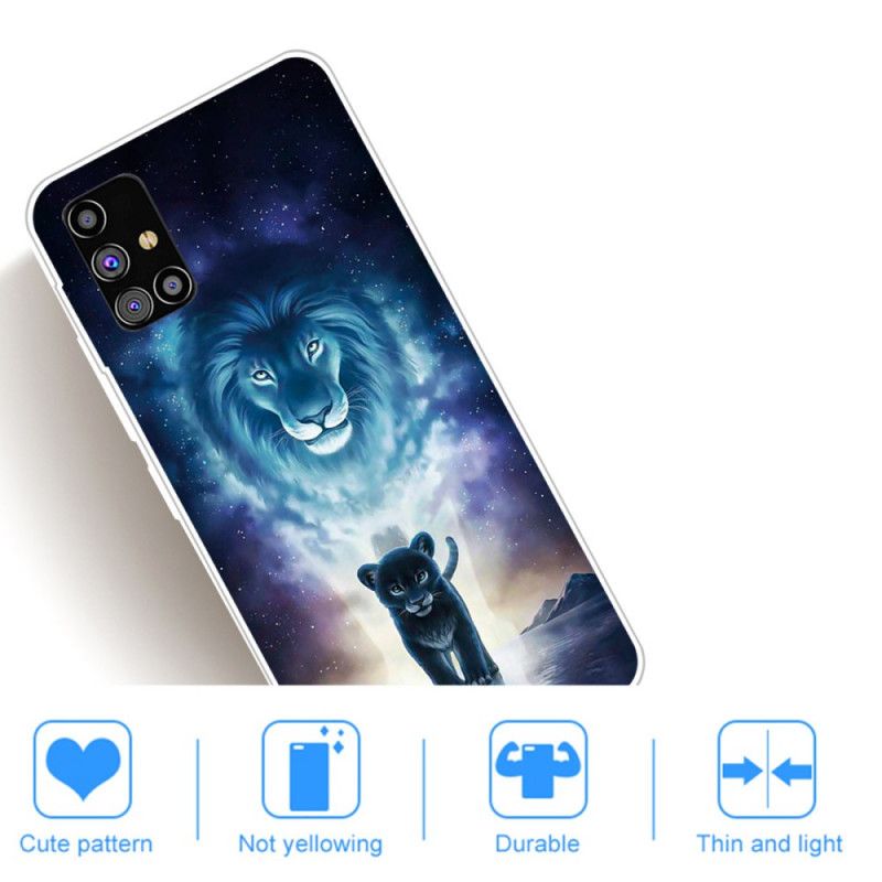 Etui Samsung Galaxy M51 Lwiątko