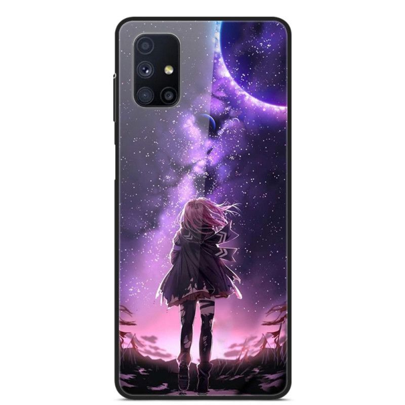 Etui Samsung Galaxy M51 Magiczna Pełnia Księżyca