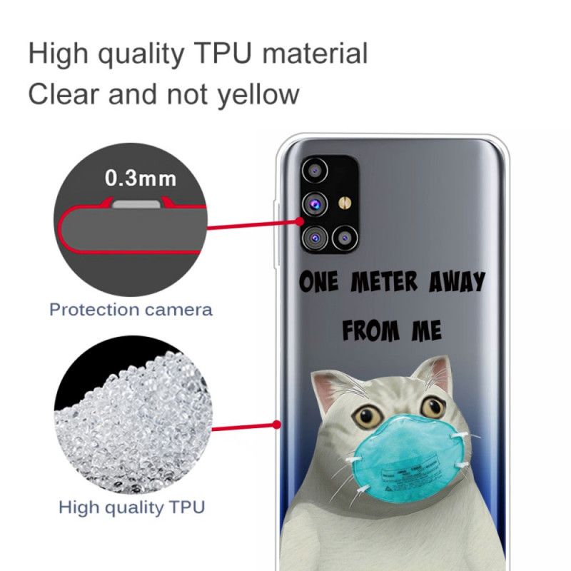 Etui Samsung Galaxy M51 Nie Zapomnij Swojej Maski