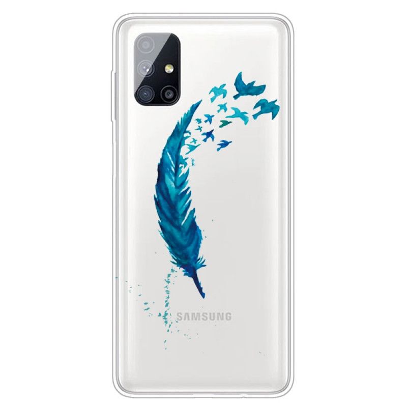 Etui Samsung Galaxy M51 Piękne Pióro