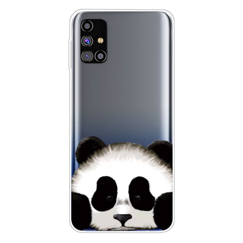 Etui Samsung Galaxy M51 Przezroczysta Panda Etui Ochronne