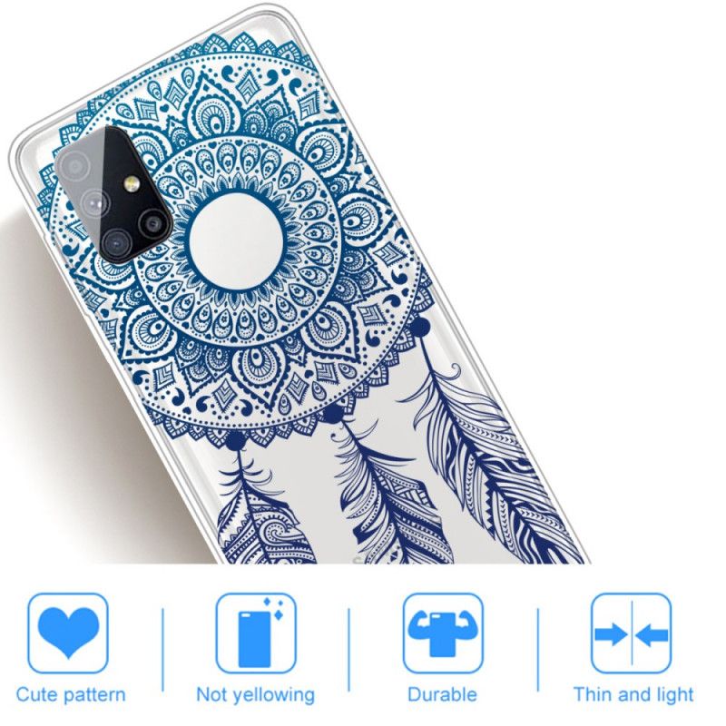 Etui Samsung Galaxy M51 Wyjątkowa Kwiatowa Mandala