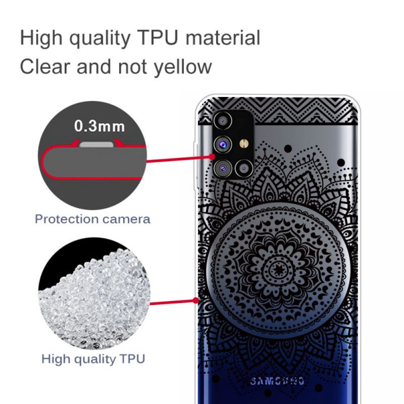 Etui Samsung Galaxy M51 Wysublimowana Mandala