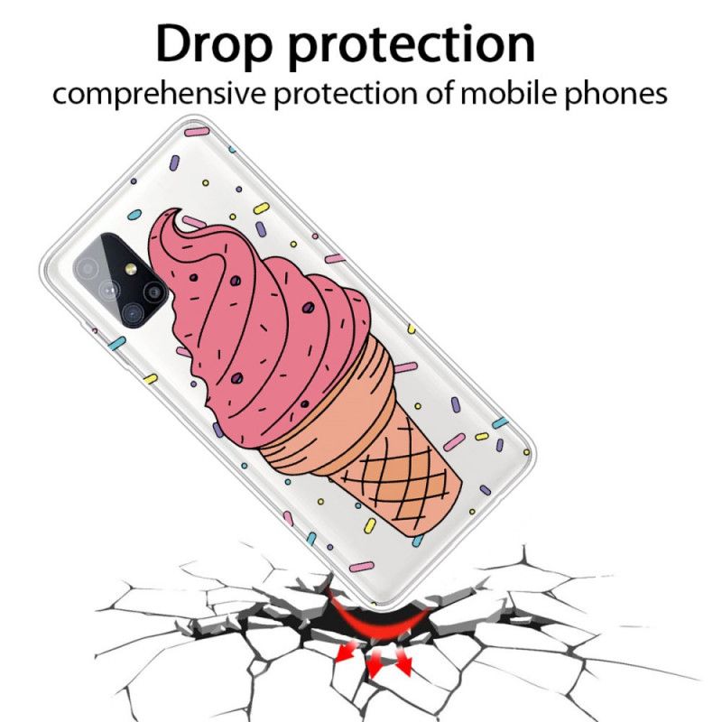 Futerały Samsung Galaxy M51 Etui na Telefon Lody