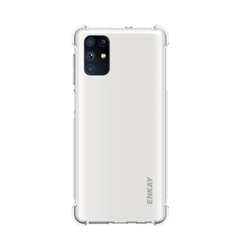 Futerały Samsung Galaxy M51 Etui na Telefon Przezroczysty Enkay