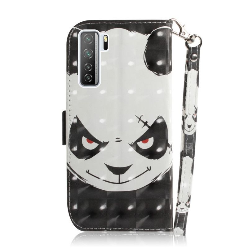 Etui Folio Huawei P40 Lite 5G Wściekła Panda