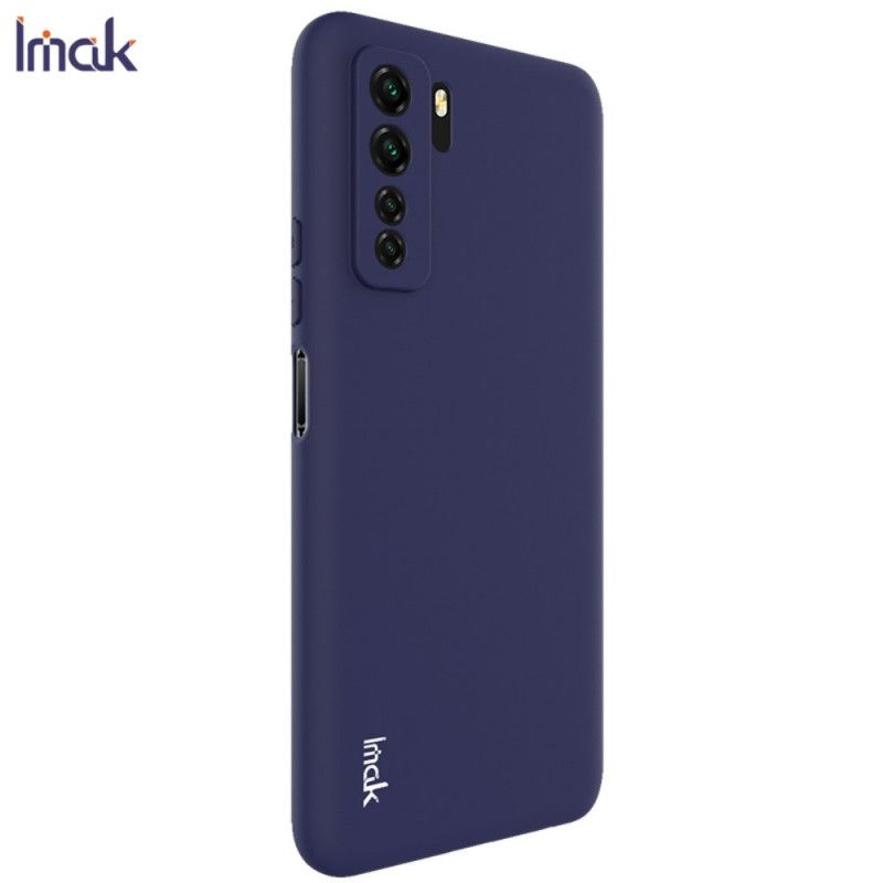 Etui Huawei P40 Lite 5G Granatowy Czarny Seria Imak Mate Uc-1