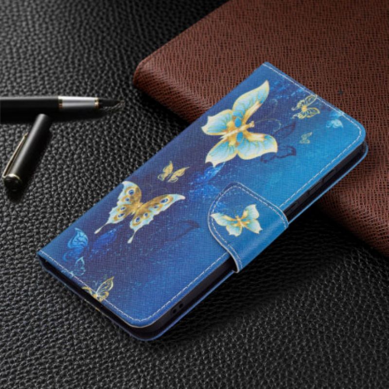 Etui Folio Do Huawei P50 Motyle W Nocy