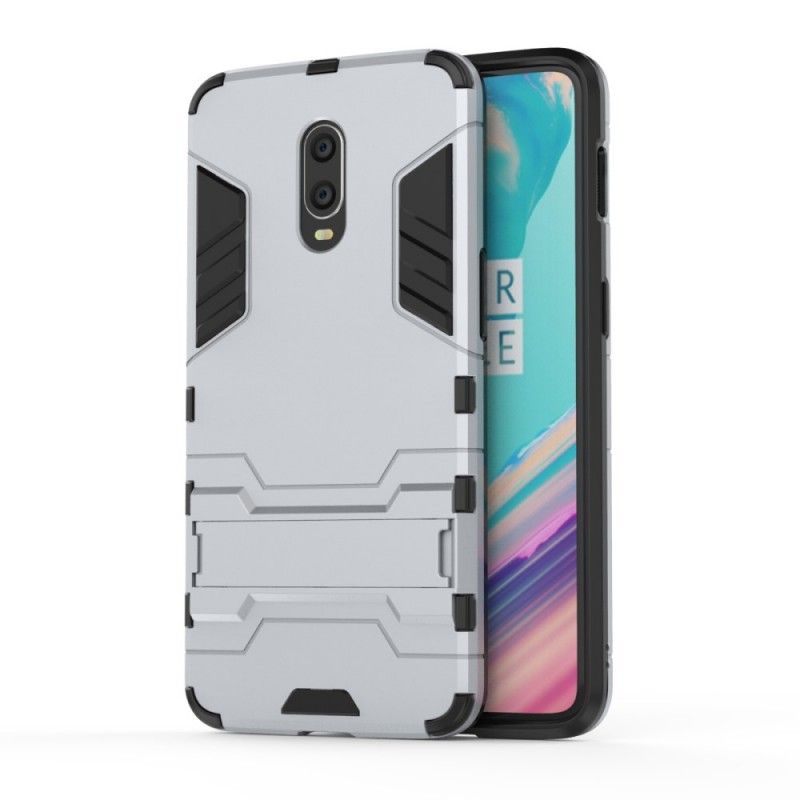 Etui OnePlus 7 Czerwony Czarny Ultra Odporny Z Podpórką