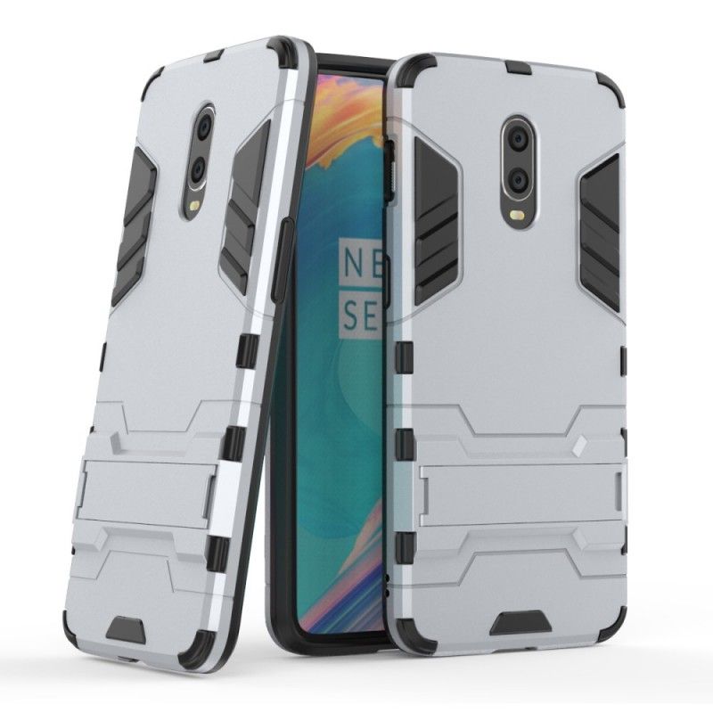 Etui OnePlus 7 Czerwony Czarny Ultra Odporny Z Podpórką