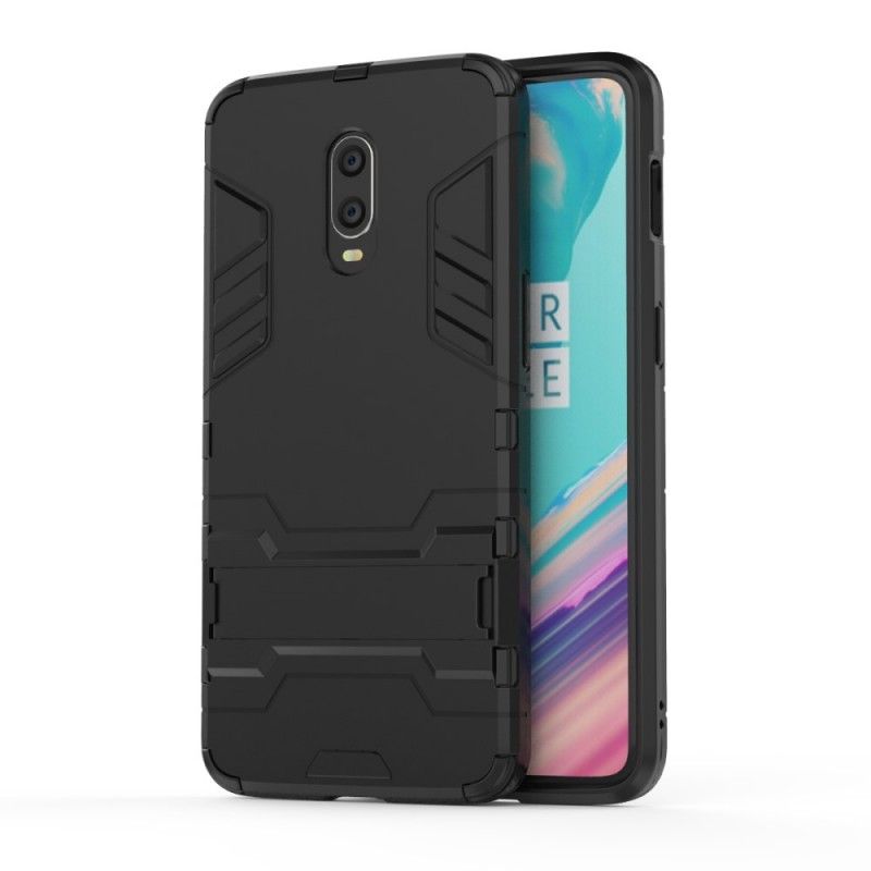 Etui OnePlus 7 Czerwony Czarny Ultra Odporny Z Podpórką