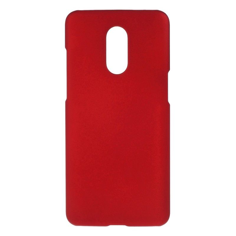 Etui OnePlus 7 Magenta Czarny Sztywny Błyszczący