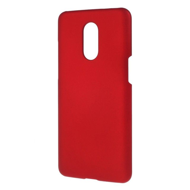 Etui OnePlus 7 Magenta Czarny Sztywny Błyszczący