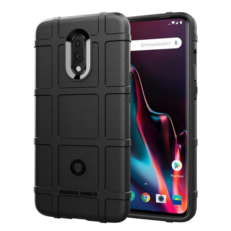 Etui OnePlus 7 Zielony Czarny Wytrzymała Tarcza