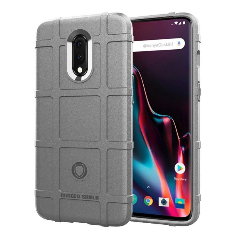 Etui OnePlus 7 Zielony Czarny Wytrzymała Tarcza