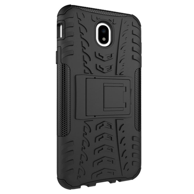 Etui Samsung Galaxy J7 2017 Biały Czarny Ultra Odporny Etui Ochronne