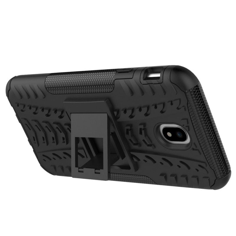 Etui Samsung Galaxy J7 2017 Biały Czarny Ultra Odporny Etui Ochronne