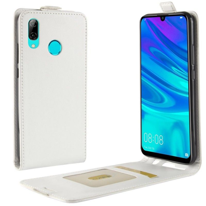 Etui Folio Huawei P30 Lite Biały Czarny Składane Etui Ochronne