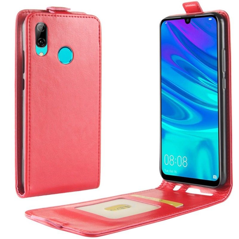 Etui Folio Huawei P30 Lite Biały Czarny Składane Etui Ochronne