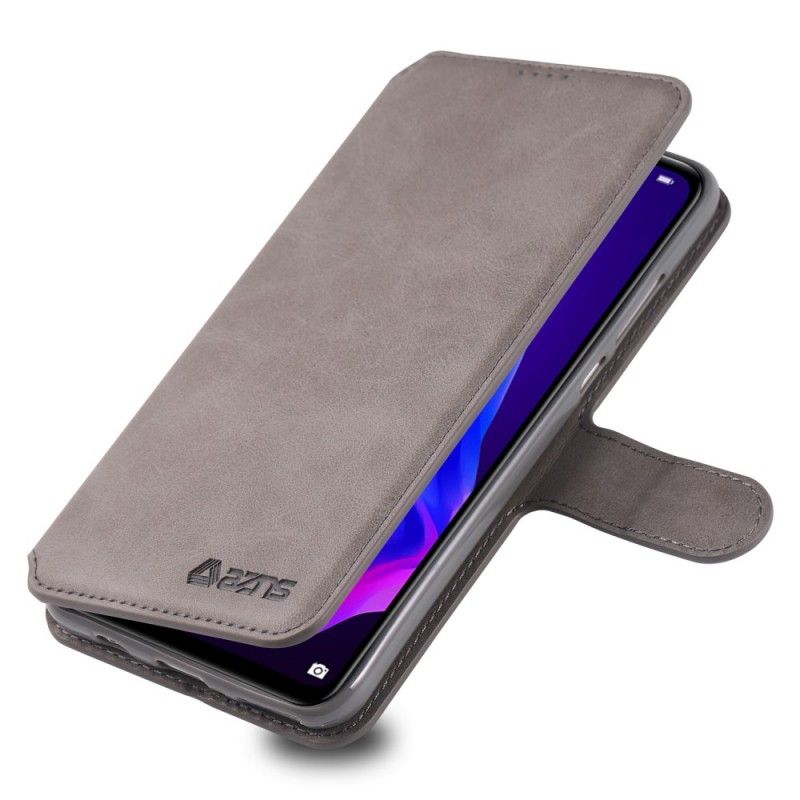 Etui Folio Huawei P30 Lite Czerwony Czarny Retro Azns Etui Ochronne