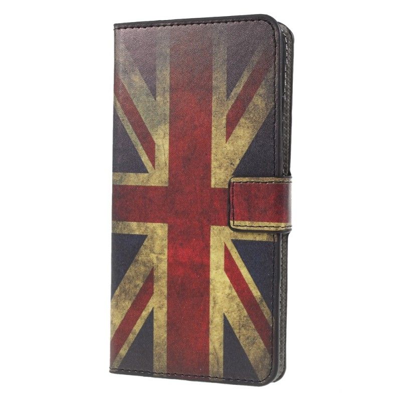 Etui Folio Huawei P30 Lite Flaga Anglii Etui Ochronne