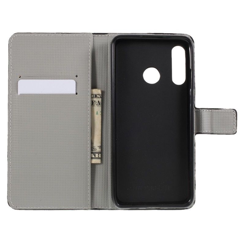 Etui Folio Huawei P30 Lite Flaga Usa Etui Ochronne