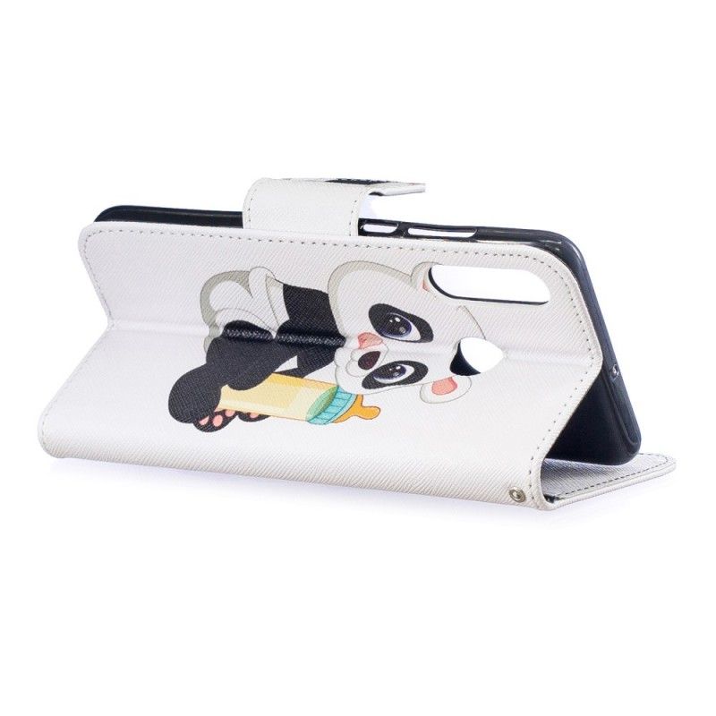 Etui Folio Huawei P30 Lite Mała Panda