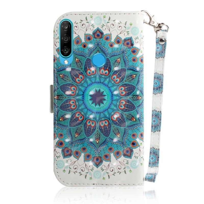 Etui Folio Huawei P30 Lite Mistrzowska Mandala Ze Stringami Etui Ochronne