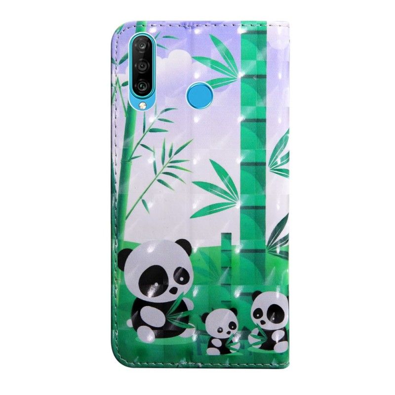 Etui Folio Huawei P30 Lite Rodzina Pand