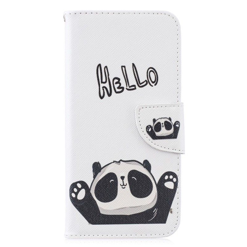 Etui Folio Huawei P30 Lite Witaj Panda