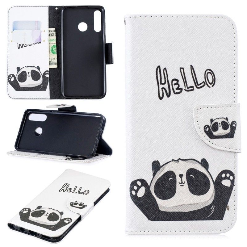 Etui Folio Huawei P30 Lite Witaj Panda