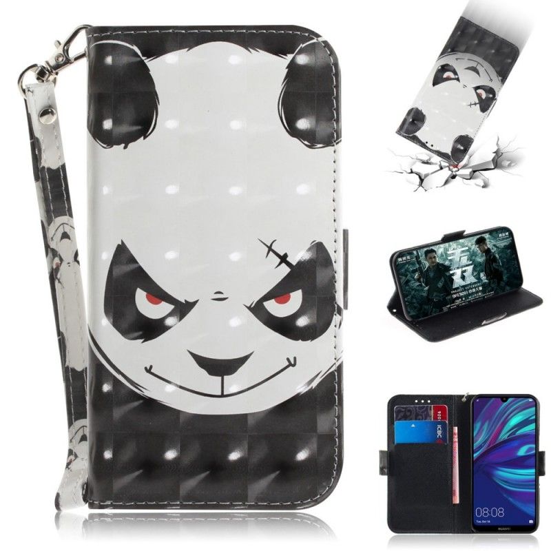 Etui Folio Huawei P30 Lite Wściekła Panda W Stringach Etui Ochronne