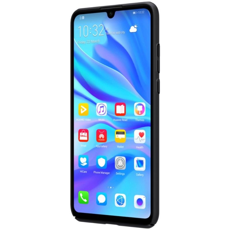 Etui Huawei P30 Lite Czarny Sztywny Matowy Nillkin