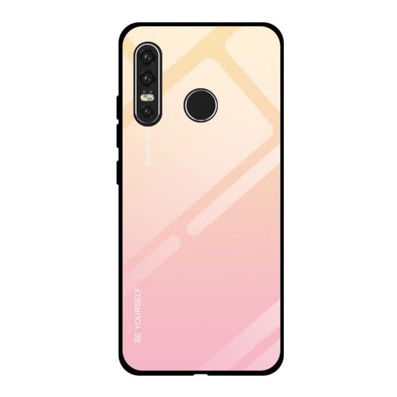 Etui Huawei P30 Lite Magenta Czerwony Kolor Ocynkowany Etui Ochronne