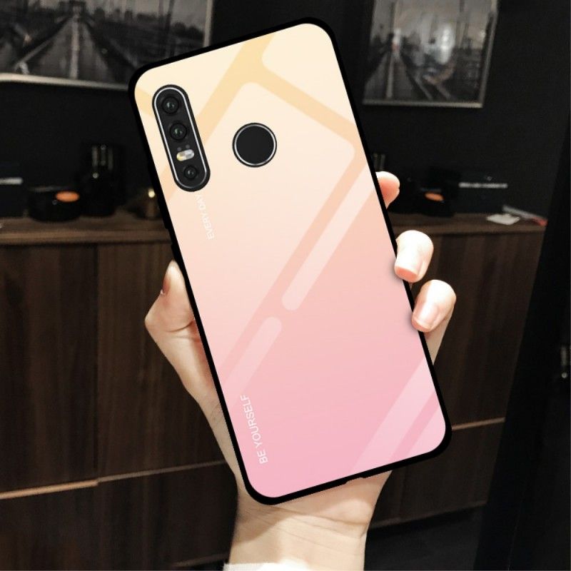 Etui Huawei P30 Lite Magenta Czerwony Kolor Ocynkowany Etui Ochronne