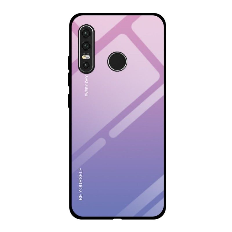 Etui Huawei P30 Lite Magenta Czerwony Kolor Ocynkowany Etui Ochronne