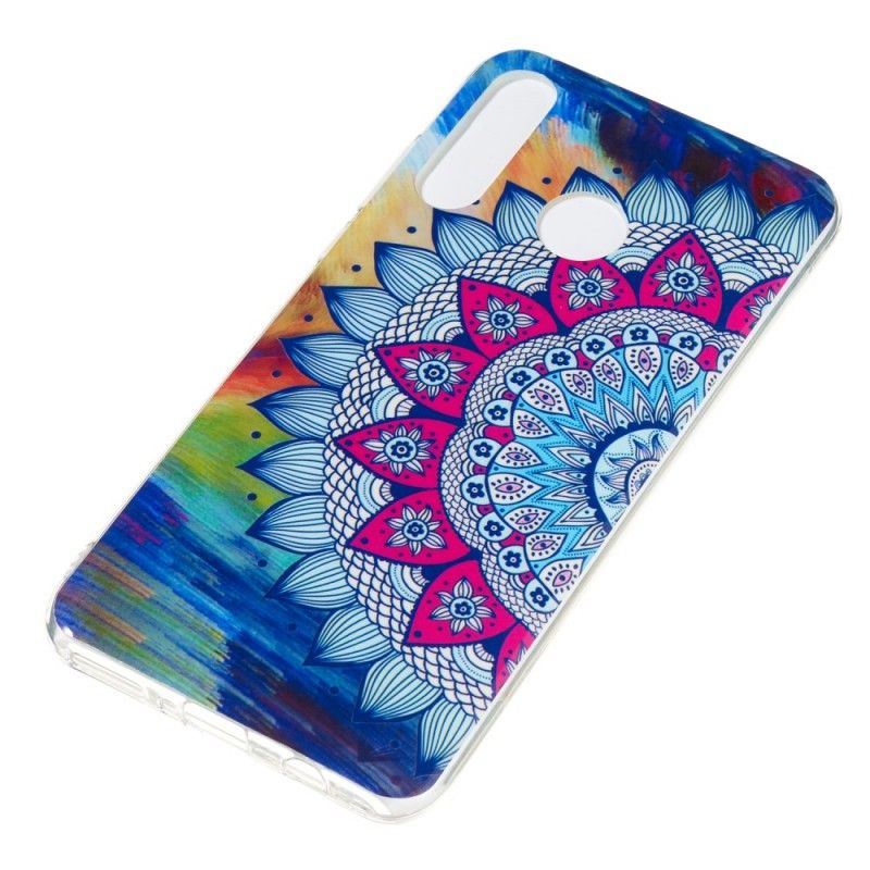 Etui Huawei P30 Lite Mandala W Kolorze Fluorescencyjnym Etui Ochronne