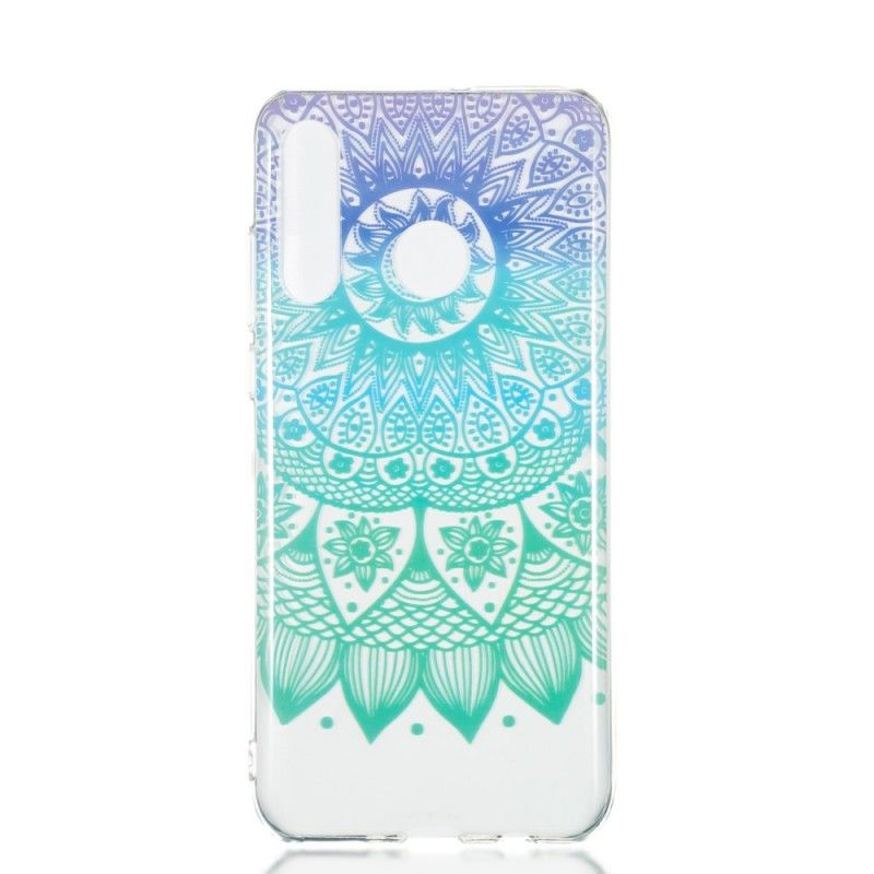 Etui Huawei P30 Lite Przezroczysta Kolorowa Mandala