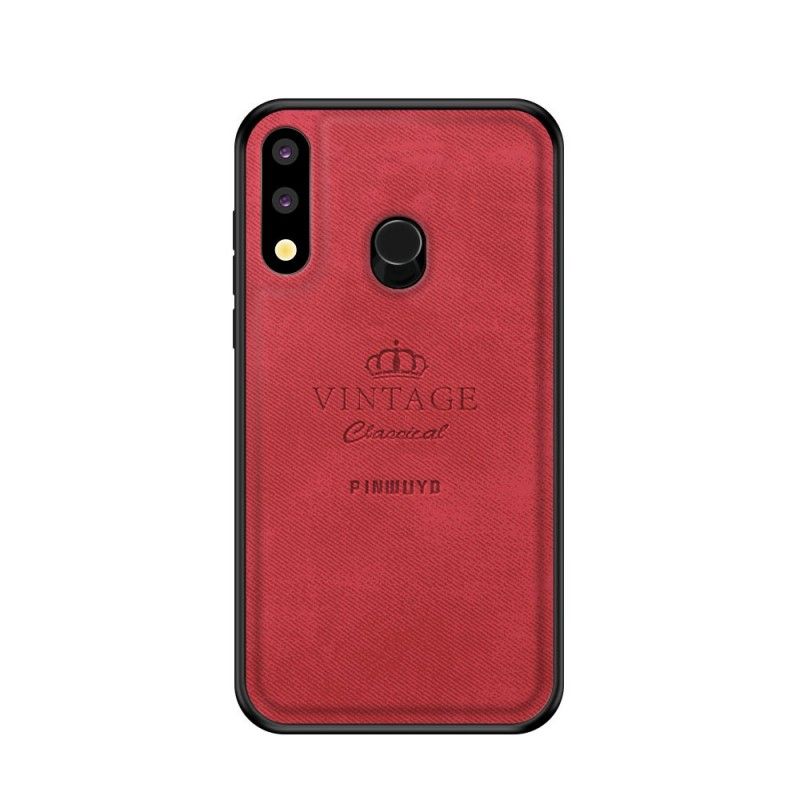 Futerały Huawei P30 Lite Szary Czarny Etui na Telefon Honorowy Rocznik