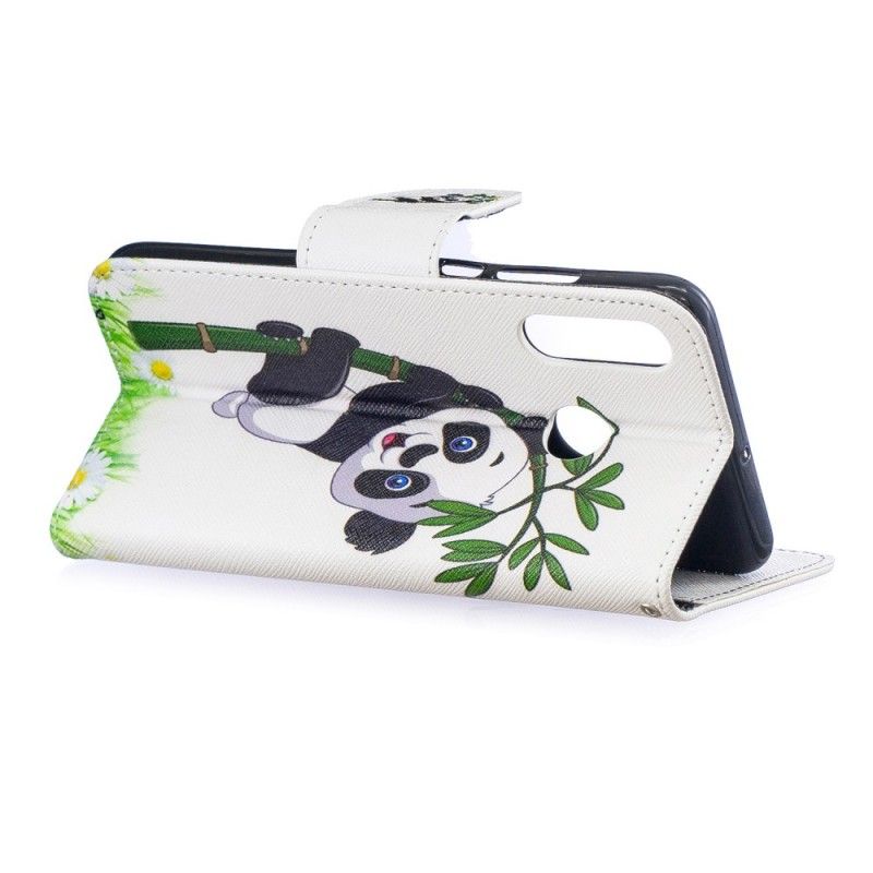 Obudowa Huawei P30 Lite Etui na Telefon Panda Na Bambusie